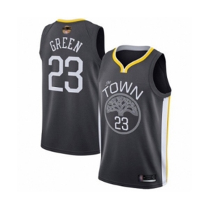 Golden State Warriors #23 Draymond Green Swingman Black 2019 Basketball Finals Bound Basketball Jersey - Statement Edition