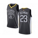 Golden State Warriors #23 Mitch Richmond Swingman Black 2019 Basketball Finals Bound Basketball Jersey - Statement Edition