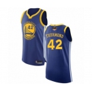 Golden State Warriors #42 Nate Thurmond Authentic Royal Blue 2019 Basketball Finals Bound Basketball Jersey - Icon Edition