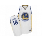 Men Adidas Golden State Warriors #18 Omri Casspi Swingman White Home NBA Jersey