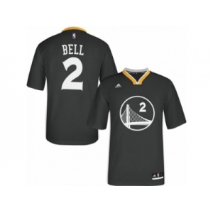 Men Adidas Golden State Warriors #2 Jordan Bell Swingman Black Alternate NBA Jersey