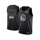 Men Nike Golden State Warriors #23 Draymond Green Black NBA Jordan Swingman 2018 All-Star Game Jersey