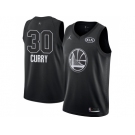 Men Nike Golden State Warriors #30 Stephen Curry Black NBA Jordan Swingman 2018 All-Star Game Jersey