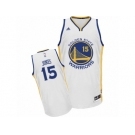 Men's Adidas Golden State Warriors #15 Damian Jones Swingman White Home NBA Jersey