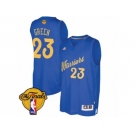 Men's Adidas Golden State Warriors #23 Draymond Green Swingman Royal Blue 2016-2017 Christmas Day 2017 The Finals Patch NBA Jersey