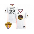 Men's Adidas Golden State Warriors #23 Draymond Green Swingman White 2017 Chinese New Year 2017 The Finals Patch NBA Jersey