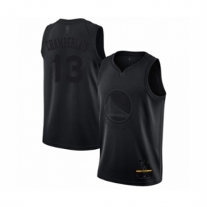 Men's Golden State Warriors #13 Wilt Chamberlain Swingman Black MVP Basketball Jersey