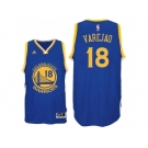 Men's Golden State Warriors #18 Anderson Varejao 2015-16 New Swingman Road Blue Jersey