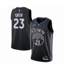 Men's Golden State Warriors #23 Draymond Green Swingman Black Basketball Jersey 2019-20 City Edition