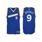 Men's Golden State Warriors #9 Andre Iguodala 2016-17 Crossover Alternate Blue New Swingman Jersey