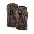 Men's Nike Golden State Warriors #0 Patrick McCaw Swingman Camo Realtree Collection NBA Jersey