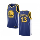 Men's Nike Golden State Warriors #13 Wilt Chamberlain Swingman Royal Blue Road NBA Jersey - Icon Edition