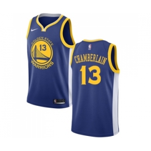 Men's Nike Golden State Warriors #13 Wilt Chamberlain Swingman Royal Blue Road NBA Jersey - Icon Edition