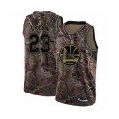 Men's Nike Golden State Warriors #23 Draymond Green Swingman Camo Realtree Collection NBA Jersey