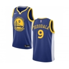 Men's Nike Golden State Warriors #9 Andre Iguodala Swingman Royal Blue Road NBA Jersey - Icon Edition