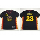 NBA Golden State Warrlors #23 Draymond Green Black Jerseys