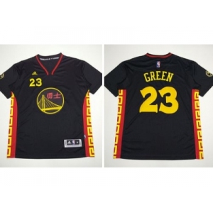 NBA Golden State Warrlors #23 Draymond Green Black Jerseys