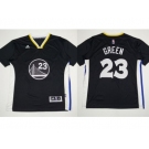 NBA Golden State Warrlors #23 Draymond Green Black New Alternate Stitched Jerseys