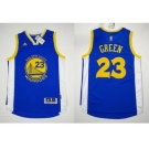 NBA Revolution 30 Golden State Warrlors #23 Draymond Green Blue Stitched Jerseys