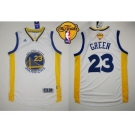 NBA Revolution 30 Golden State Warrlors #23 Draymond Green White The Finals Patch Stitched Jerseys