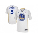 NBA Revolution 30 Golden State Warrlors #5 Marreese Speights White Alternate Stitched Jerseys