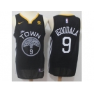 Nike Golden State Warriors #9 Andre Iguodala Black Statement Edition NBA Swingman Jersey