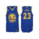 Nike NBA Golden State Warriors #23 Draymond Green Jersey 2017-18 New Season Blue Jersey