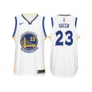 Nike NBA Golden State Warriors #23 Draymond Green Jersey 2017-18 New Season White Jersey