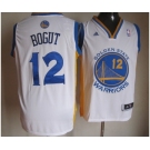 nba denver Warriors #12 bogut white[revolution 30 swingman]