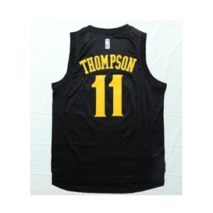 nba golden state warriors #11 thompson black[number golden]