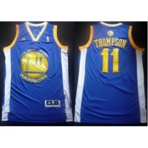 nba golden state warriors #11 thompson blue[revolution 30 swingman]