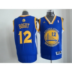 nba golden state warriors #12 bogut blue[swingman revolution 30]