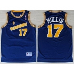 nba golden state warriors #17 mullin blue[soul throwback m&n]