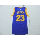 nba golden state warriors #23 green blue