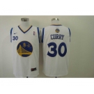 nba golden state warriors #30 curry white[Nike Logo]