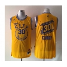 nba golden state warriors #30 curry yellow[2016 new]