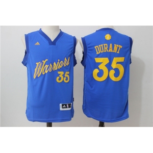 nba golden state warriors #35 durant blue[2016 Christmas edition]