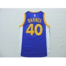 nba golden state warriors #40 barnes blue