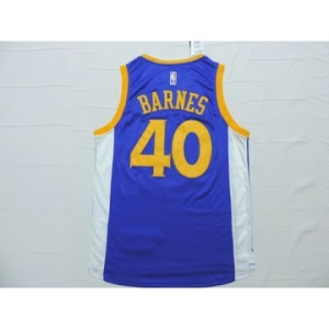 nba golden state warriors #40 barnes blue