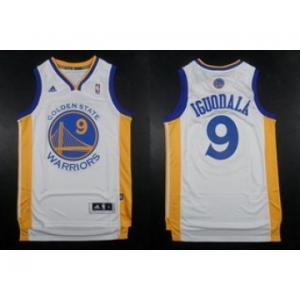nba golden state warriors #9 iguodala white[revolution 30 swingman]