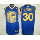 nba jersey golden state warrlors #30 curry blue(fans edition)