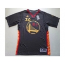 nba jerseys golden state warriors #30 curry black[2015 armorslays]