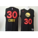 nba jerseys golden state warriors #30 curry black[2015 new]