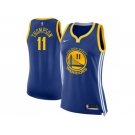 Women Nike Golden State Warriors #11 Klay Thompson Blue NBA Swingman Icon Edition Jersey