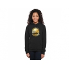 Women's Golden State Warriors Gold Collection Pullover Hoodie Black