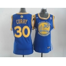 women nba golden state warriors #30 curry blue [swingman]