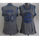 women nba golden state warriors #30 curry grey[static fashion swingman]