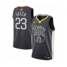 Youth Nike Golden State Warriors #23 Draymond Green Swingman Black Alternate 2018 NBA Finals Bound NBA Jersey - Statement Edition