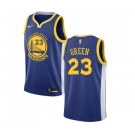 Youth Nike Golden State Warriors #23 Draymond Green Swingman Royal Blue Road NBA Jersey - Icon Edition