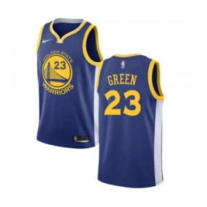 Youth Nike Golden State Warriors #23 Draymond Green Swingman Royal Blue Road NBA Jersey - Icon Edition